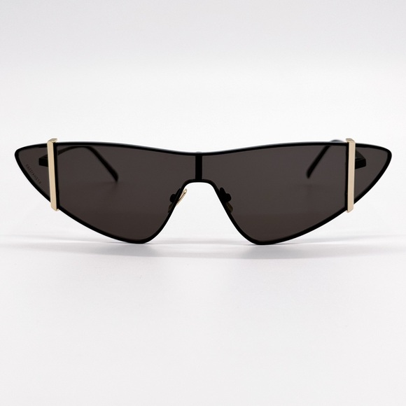 NEW SAINT LAURENT SL536 001 BLACK CAT EYE WOMEN SL 536 SUNGLASSES SAINT LAURENT - Picture 4 of 11